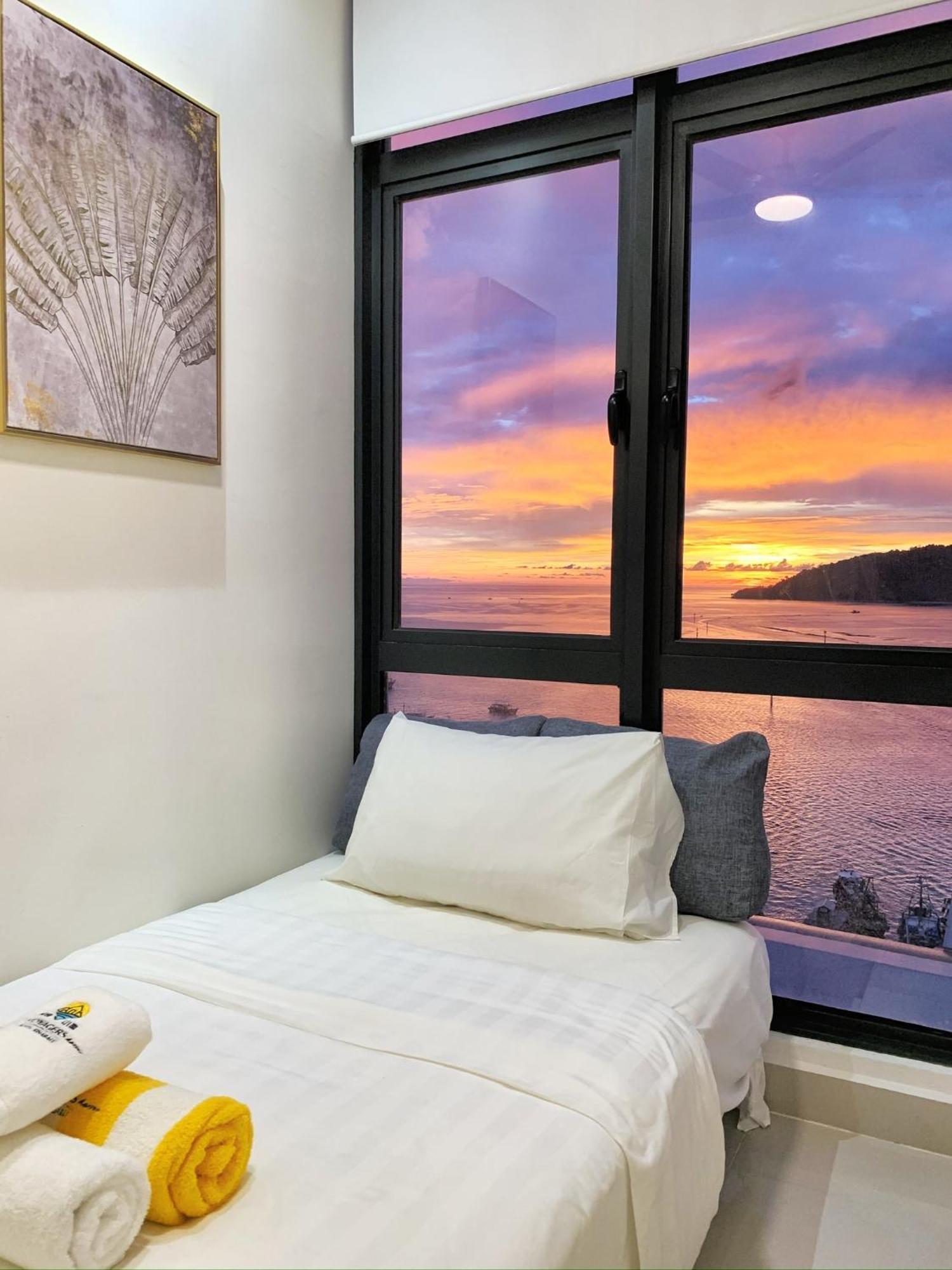 Sea Park Lesu 8 The Shore Kk I 1 1 2-3 Pax Apartemen Kota Kinabalu